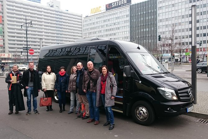 Group Driving Tour From 1 - 6 People for 4 Hours Highlights of Berlin - Pickup and Drop-off