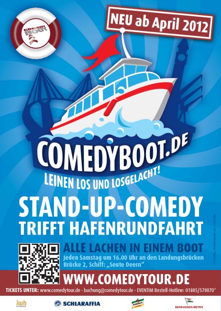 Hamburg: 1-Hour Comedy Cruise in German - Cruise Details and Schedule