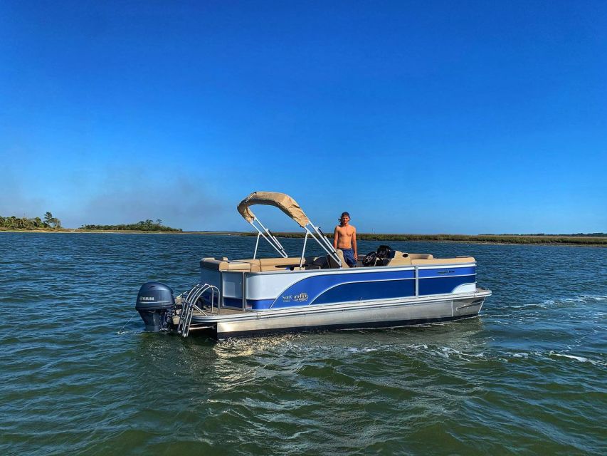 Hilton Head Island: Self-Drive Pontoon Boat Rental - Capacity and Duration