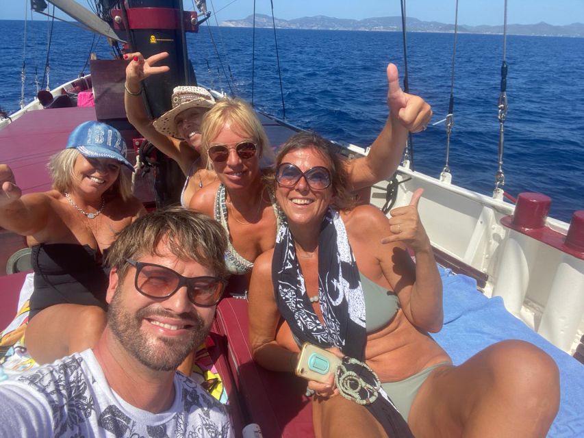 Ibiza: Pirate Sailing Cruise to Formentera - Included Activities and Amenities