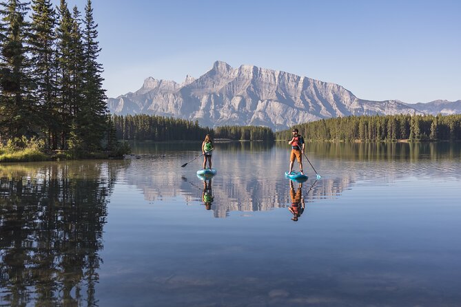 Intro to Stand Up Paddleboarding Canmore - Duration and Group Size Details