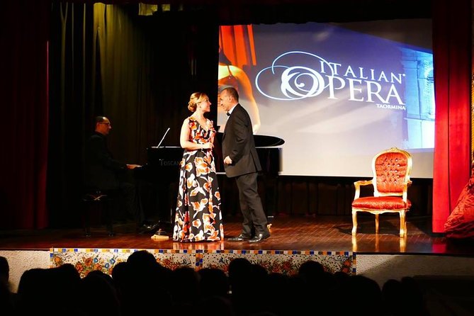 Italian Opera in Taormina - Panoramic Views and Champagne Experience