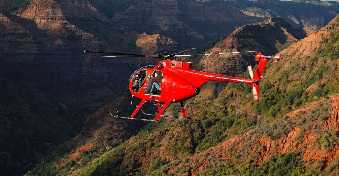 Kauai: Hughes 500 4-Passenger Doors-Off Helicopter Flight - Itinerary