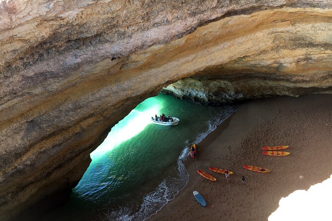 Kayak Tour to Benagil Cave & Marinha Beach - From Portimão - Included in the Experience