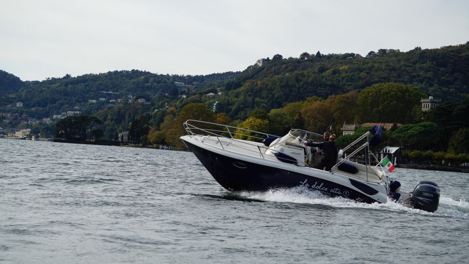 Lake Como: Glamour Private Tour 3 Hours Eolo Boat - Exploring the Enchanting Lake Como