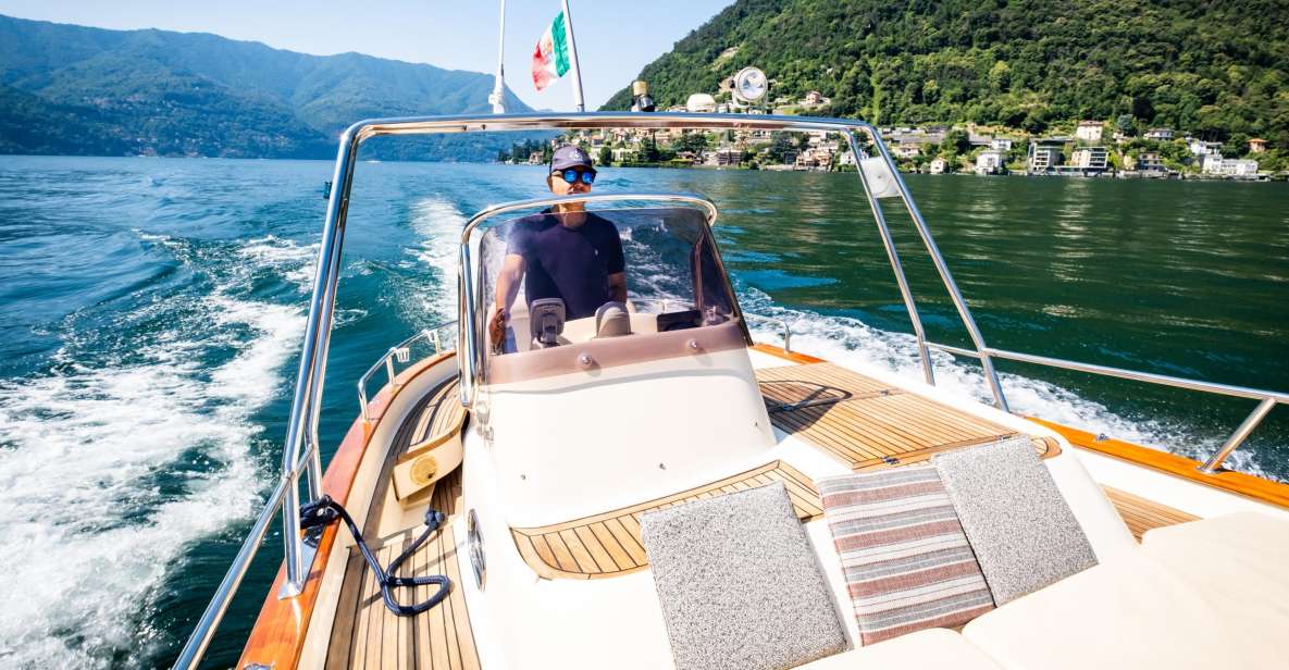 Lake Como: Villas & Gardens SpeedBoat Private Tour - Highlights of the Experience