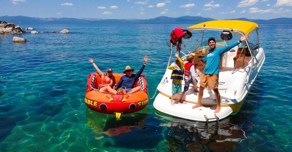 Lake Tahoe: Private Customizable Cruise With Watersports - Highlights of the Cruise Experience