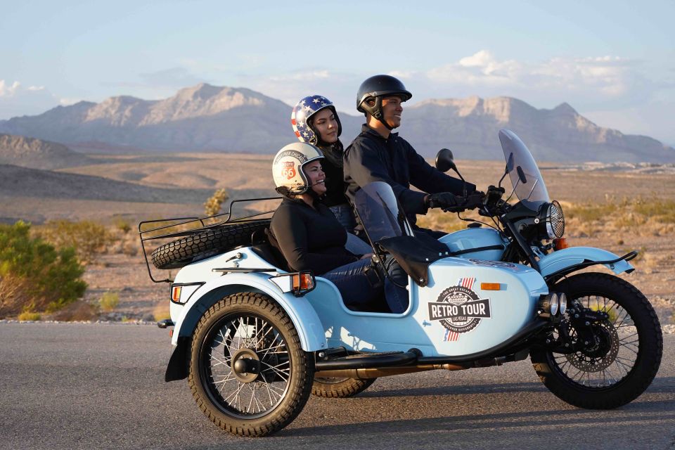 Las Vegas: Red Rock Canyon Private Sidecar Half-Day Tour - Downtown Fremont Street Exploration