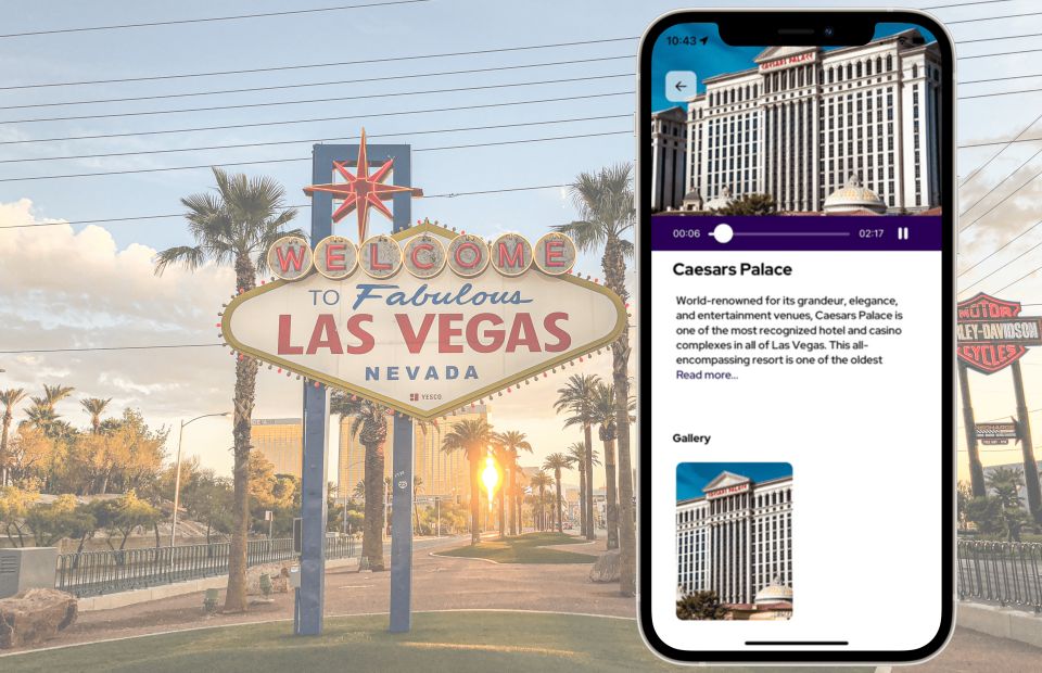 Las Vegas: Self-Guided Sightseeing Highlights Digital Tour - Included Features and Highlights