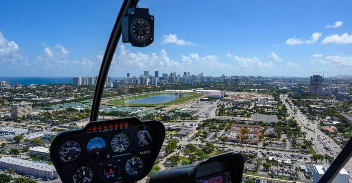 Lauderdale: Private Helicopter-Hard Rock Guitar-Miami Beach - Breathtaking Aerial Views of the Coast