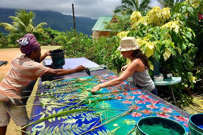 Learn the Traditional Seychelles Art of Sun Printing With Local Textile Designer - Hands-on Textile Sun Printing