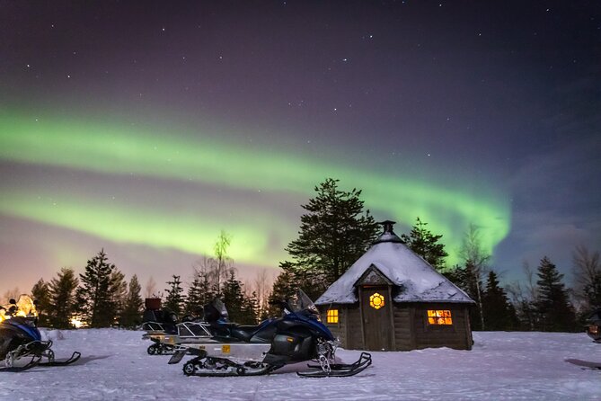 Levi Northern Lights by Snowmobile - Meeting and Pickup