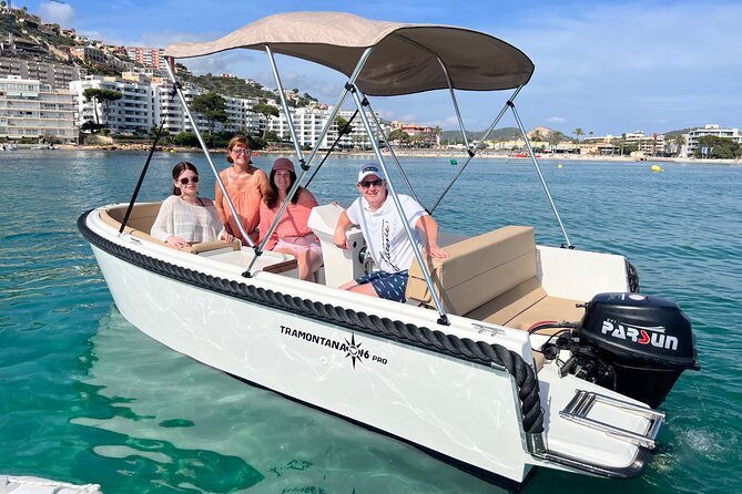 License Free Boat Rental Around the Coast of Santa Ponsa - Boat Specifications and Features