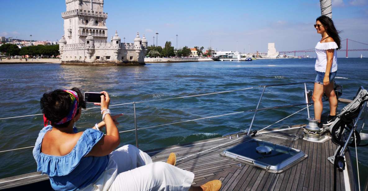 Lisbon: Private Yacht Tour Along Coast With Guided Tour - Highlights of the Guided Tour