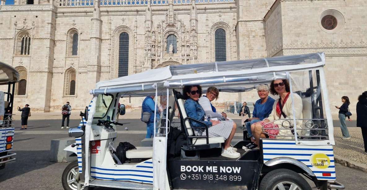 Lisbon: Riverside Belém Private Guided Tour by Tuk-Tuk - Indulging in Pasteis De Belem