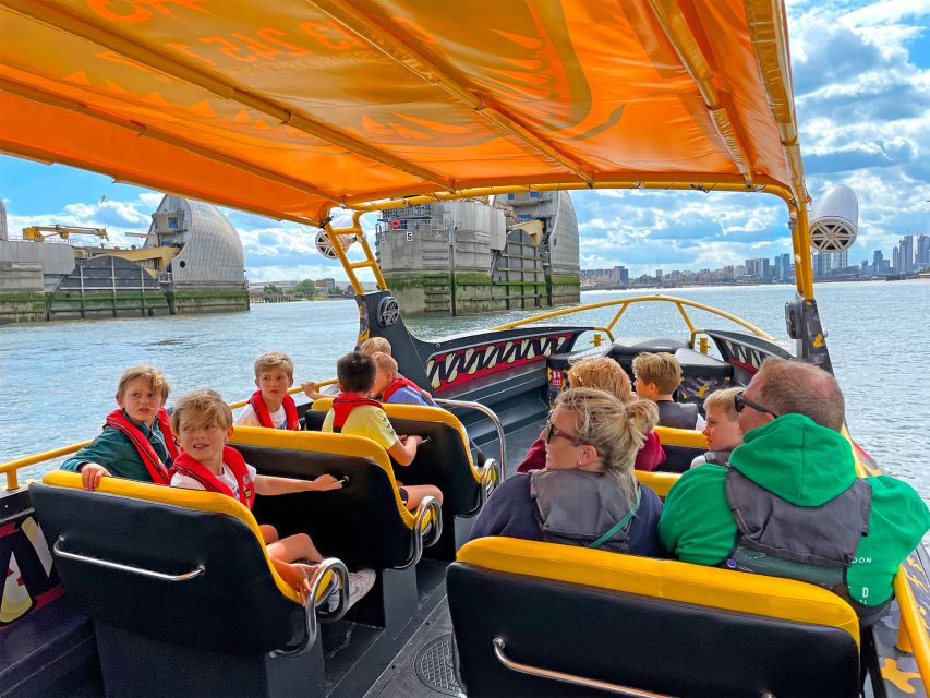 London: 40-Minute TOWER BEAST RIDE - Thames Speedboat Tour - Important Safety Information