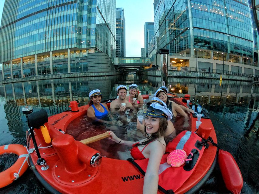 London: Hot Tub Boat Guided Historical Docklands Cruise - Soothe Muscles and Relax