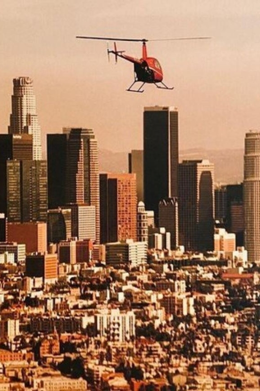 Los Angeles: Downtown Rooftop Landing Helicopter Tour - Tour Highlights