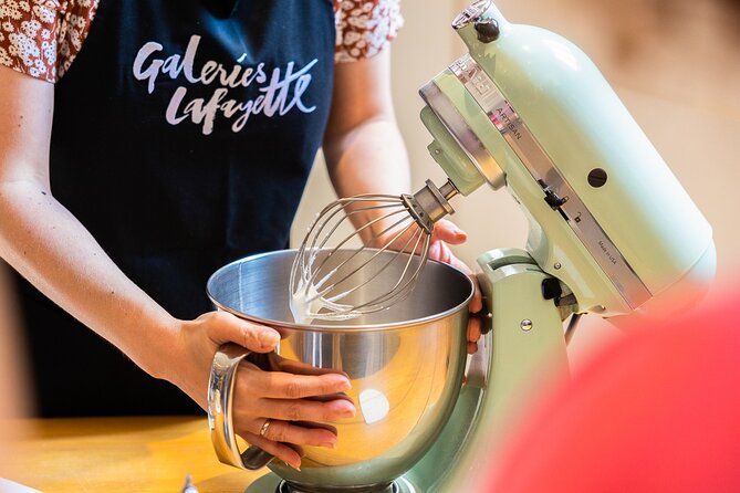 Macaron Bakery Class at Galeries Lafayette Paris - Meeting Point and Pickup