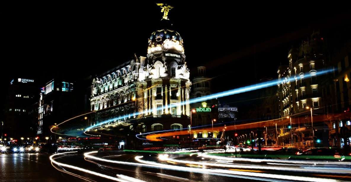 Madrid: Private Guided Night Tour by Car - Tour Highlights and Duration