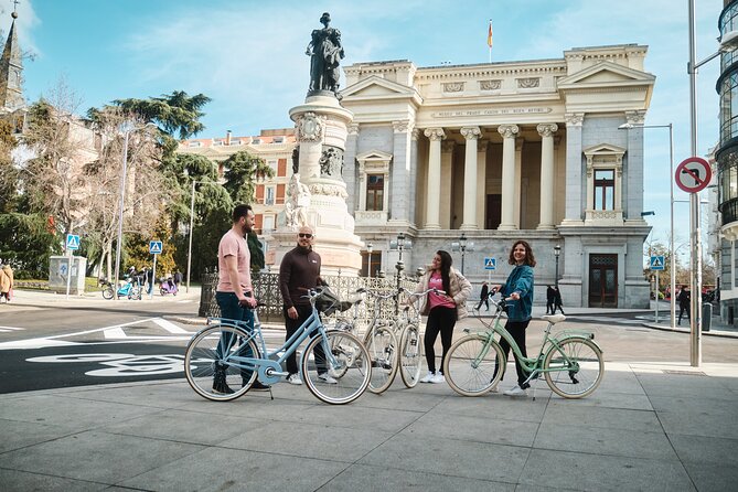 Madrid: Private Tour in Vintage Bike, City and Tapas Highlights - Inclusions and Amenities