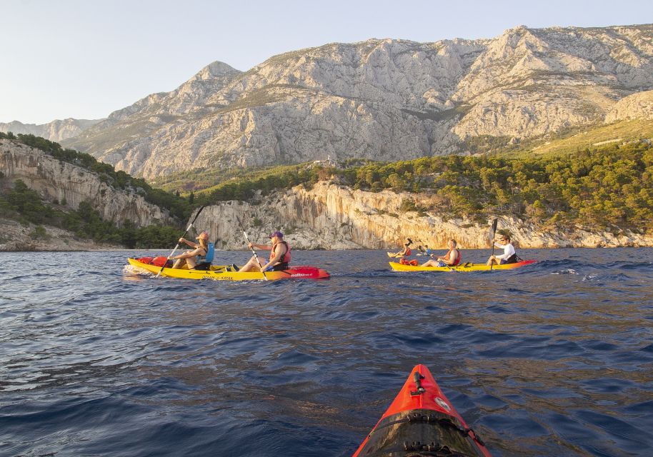 Makarska: Guided Sea Kayaking Tour With Snorkeling Stop - Itinerary and Highlights