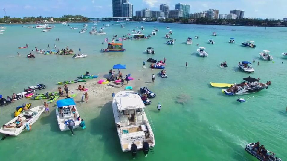 Miami: Private Boat Party at Haulover Sandbar - Boat and Crew