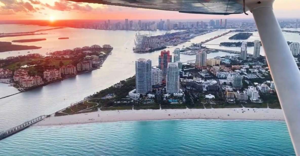 Miami: South Beach Private 45-Minute Private Flight Tour - Booking Information