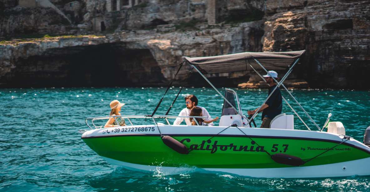 Monopoli: Private Polignano a Mare Grottos Speedboat Cruise - Exploring Stunning Grottos