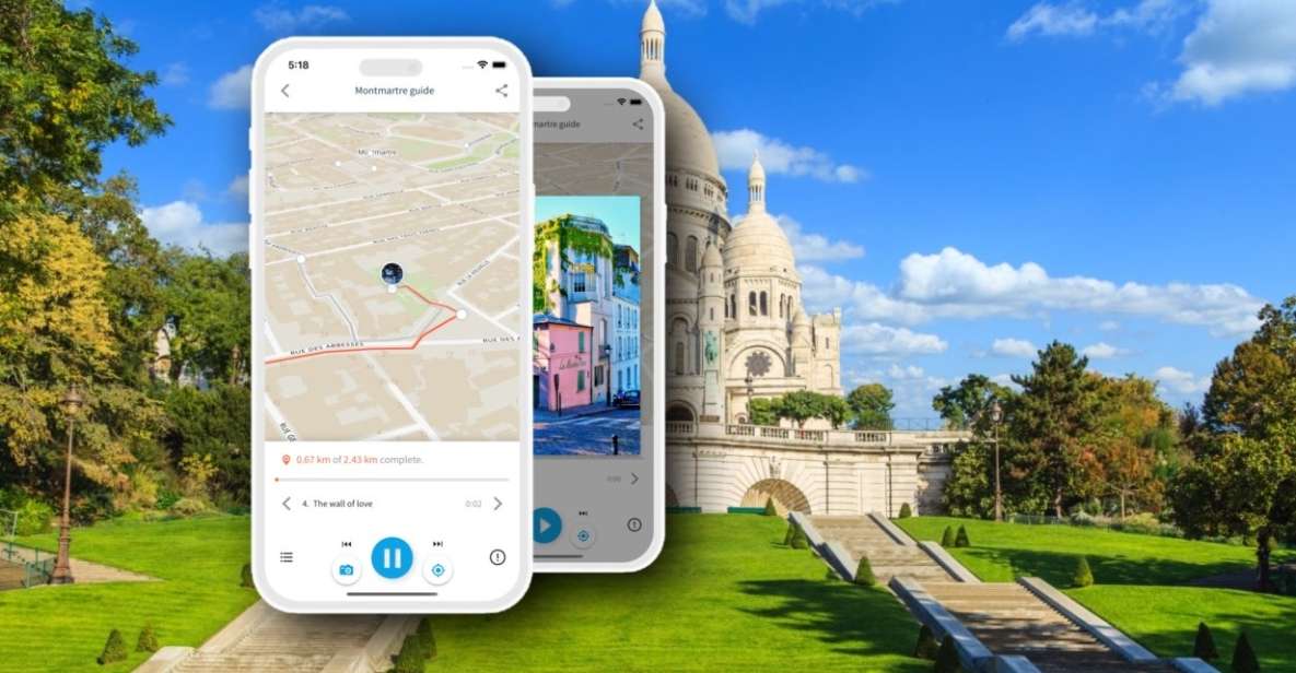 Montmartre, Paris: Self Guided Audio Tour in Your Smartphone - Exploring Artist Residences