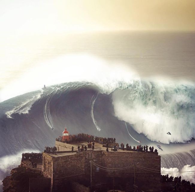 NAZARE-100 FEET WAVES FULL DAY PRIVATE TOUR - Alcobaca Monastery