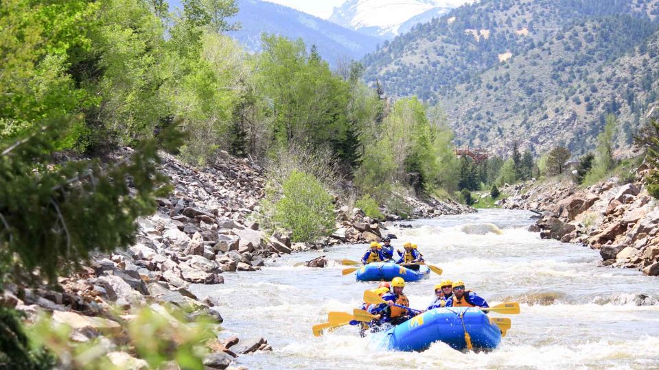 Near Denver: Clear Creek Intermediate Whitewater Rafting - Itinerary Highlights