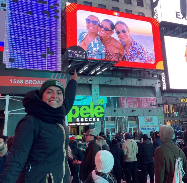 NYC: See Yourself on a Times Square Billboard for 24 Hours - Pricing and Booking