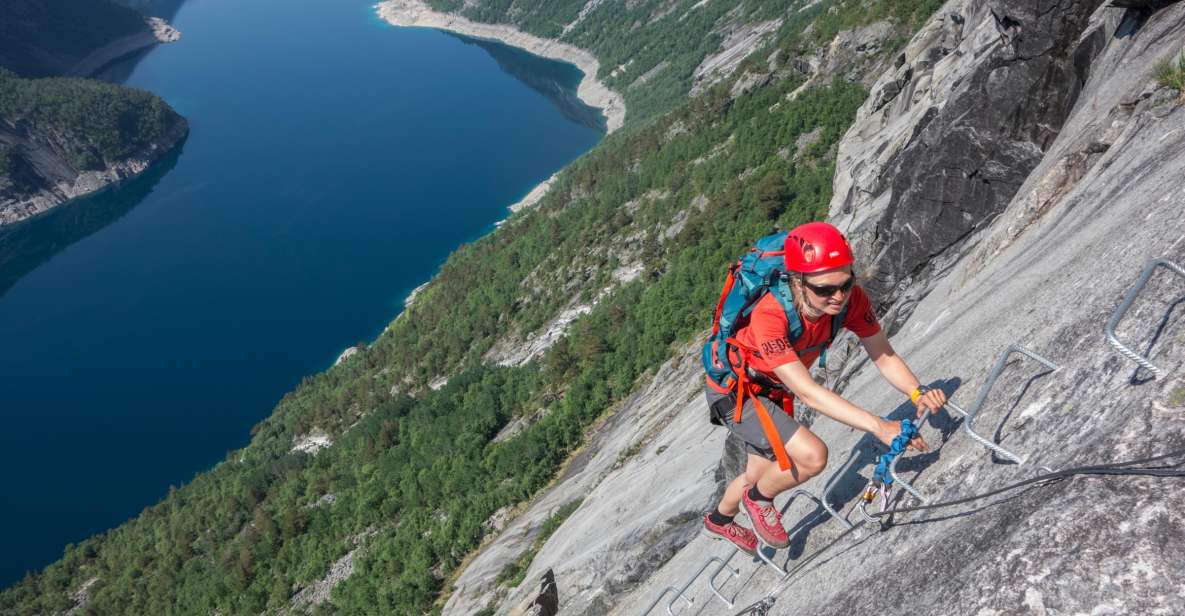 Odda: Full-Day Trolltunga Hiking, and Climbing Tour - Meeting Point and Duration