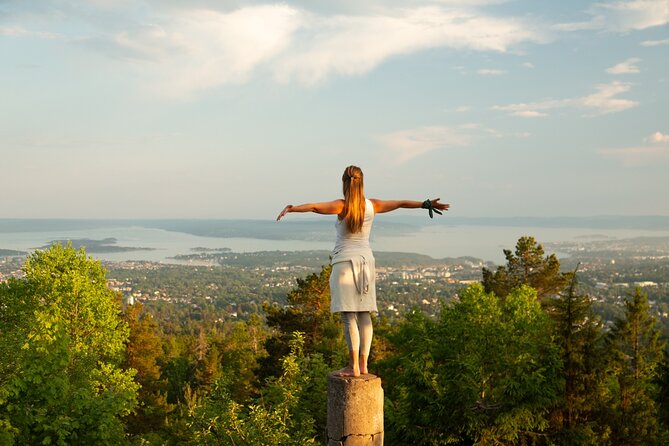 Oslo Hiking - View of the Oslofjord Walk - Scenic Train Ride to Frognerseteren