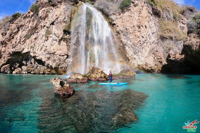 Paddle Surf Route Cliffs Nerja and Cascada De Maro + Snorkel - Meeting Point and Pickup Location
