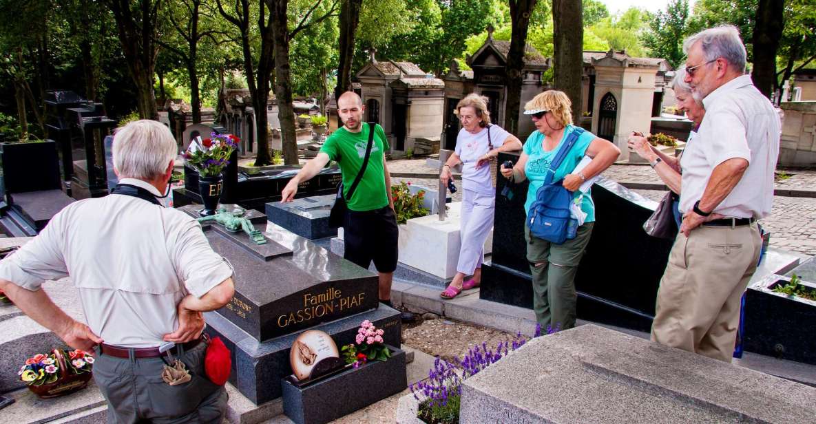 Paris: Famous Graves of Père Lachaise Small Group Tour - Key Highlights of the Tour