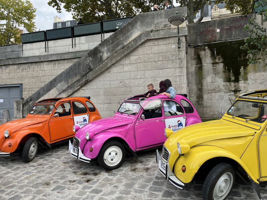 Paris: Private Sightseeing Tour in Citroën 2CV - Highlights