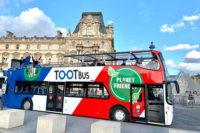 Paris Tootbus Discovery Hop-On Hop-Off Bus Tour - Ticket Options