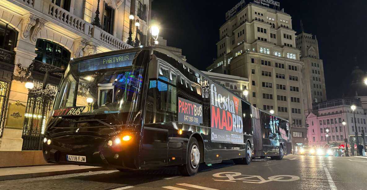 Party Bus Madrid - Prices and Inclusions