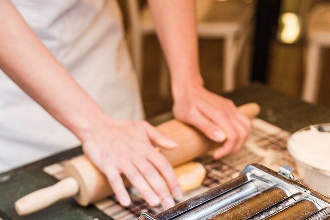 Pasta and Tiramisu Making Class at the Trevi Fountain - Pasta Making Process