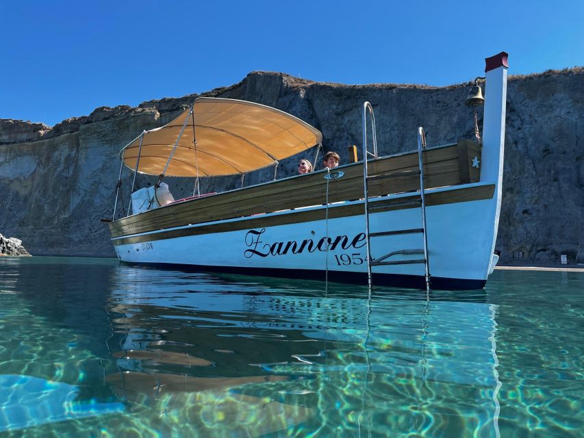 Ponza: Boat Excursion on Board Zannone 1954 - Boat Specifications and History