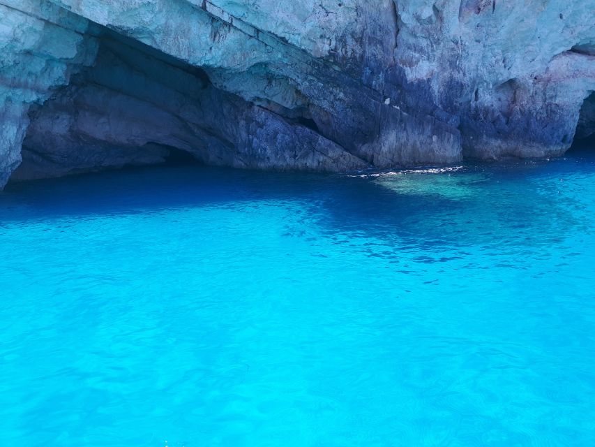 Porto Vromi: Navagio Beach & Blue Caves Private Boat Tour - Itinerary Highlights