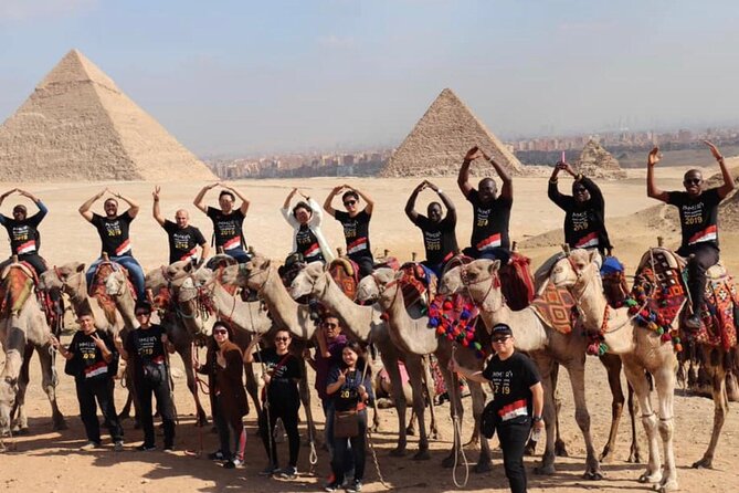 Privat All Inclusive :Giza Pyramids,Camel,Lunch ,Saqqara,Memphise - Camel Ride Experience