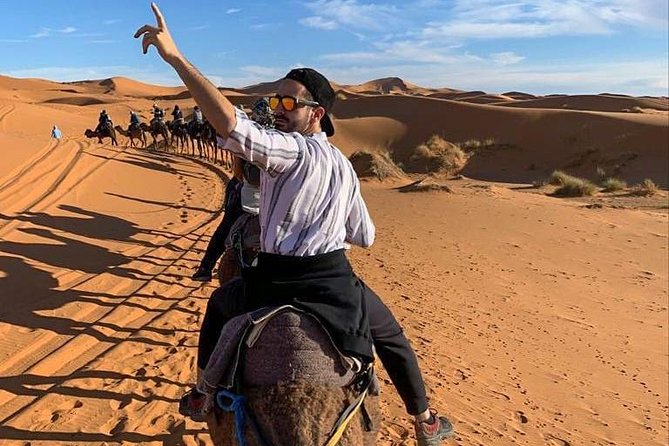 Private Desert Odyssey: Marrakech to Merzouga 3-Day Adventure - Camel Ride at Sunset