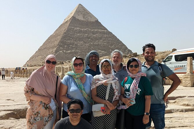 Private Full Day Tour in Pyramids of Giza, Memphis and Saqqara - Giza Pyramids and Sphinx