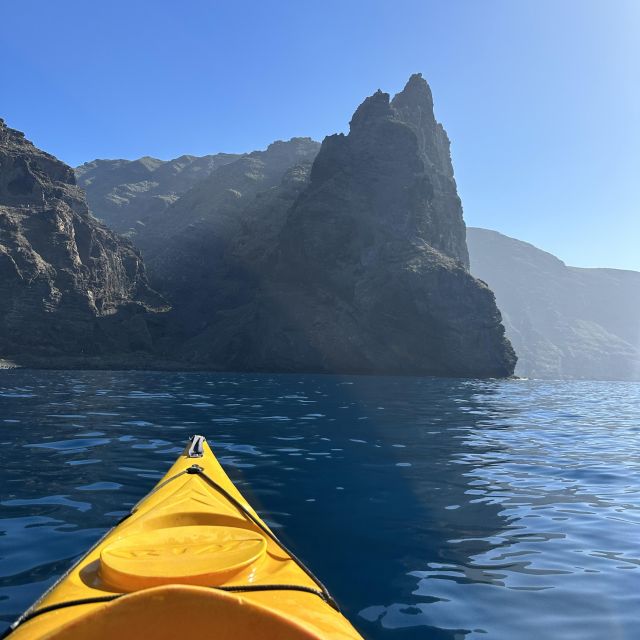 Private Kayak Tour at the Feet of the Giant Cliffs - Exploring the Majestic Los Gigantes Cliffs