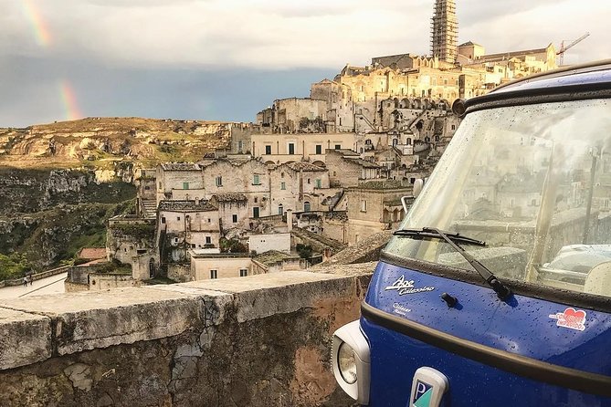 Private Panoramic Tour With Piaggio Ape Calessino in Matera - Tour Duration and Route