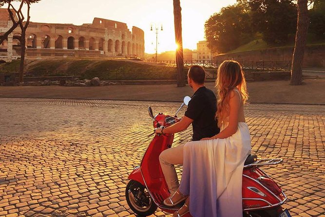 Private Rome by Night Vespa Tour - Inclusions