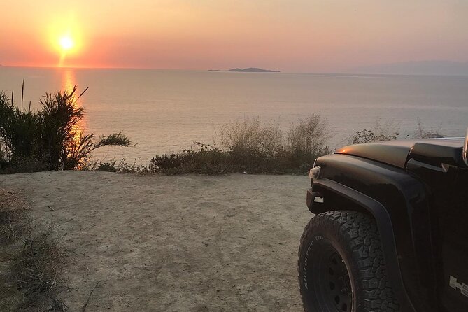 Private Sunset Jeep Safari in North West Corfu With Dinner - Sunset Views Over the Ionian Sea